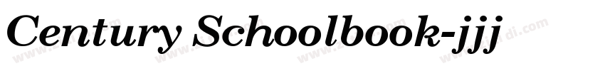Century Schoolbook字体转换